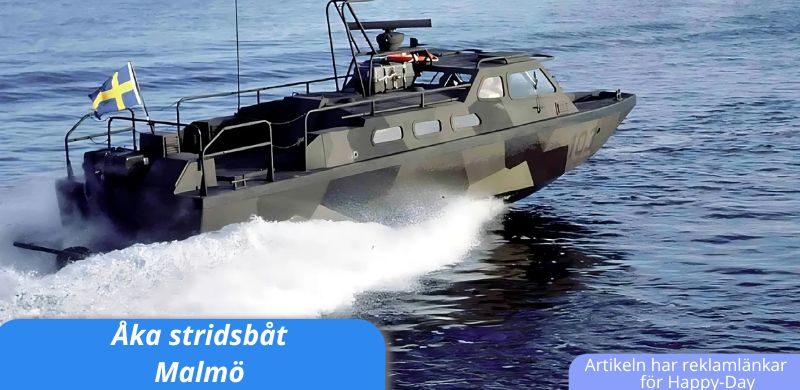 Åka stridsbåt