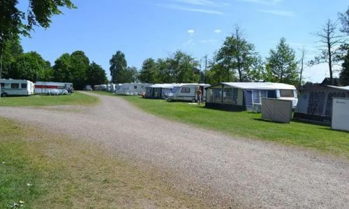 Husvagnsplatser på Elfdalens camping