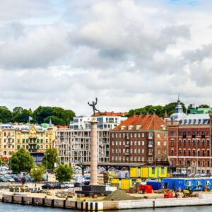 Vy över Helsingborg